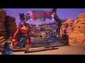 Crash Bandicoot 4: It's About Time - Primer Mundo y Jefe Completo AUDIO LATINO