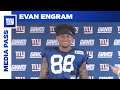 Evan Engram Talks Competition at Joint Practice with Cleveland Browns | New York Giants