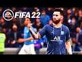 FIFA 22 PS5 MESSI to PSG vs MAN CITY | MOD Ultimate Difficulty Career Mode HDR Next Gen