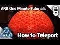 HOW TO TELEPORT TO DIFFERENT BIOMES IN ARK GENESIS! Ark: Survival Evolved [One Minute Tutorials]