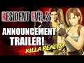 I JUST GOT OFF WORK FOR THIS!! | RESIDENT EVIL 3: REMAKE | ANNOUNCEMENT TRAILER REACTION!!!