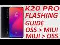 K20 PRO | HOW TO FLASH ANY CUSTOM ROM | EASY GUIDE TO SWITCH FROM MIUI VENDOR TO OSS VENDOR AND BACK
