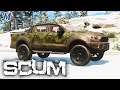 LOOK What I FOUND, A TRUCK! | SCUM Single Player | Open World Survival & Crafting Gameplay EP2