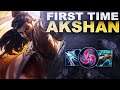 MY FIRST GAME PLAYING AKSHAN! RIOT WAS CORRECT! | League of Legends
