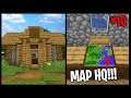 MY NEW MAP HEADQUARTERS!!! | Minecraft Village & Pillage Challenge | #10