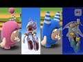 Oddbods Turbo Run Oddbods Newt and Pogo vs Sonic Dash Sonic Silver and Amy