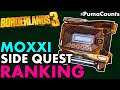 Ranking All New MOXXI DLC SIDE MISSION Guns & Weapons (Borderlands 3 DLC 1 Side Quests) #PumaCounts