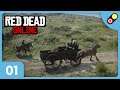 Red Dead Online #01 On vend un chariot de marchandises ! [FR]