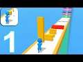 Stairs race 3D - All Levels Gameplay Walkthrough Part 1 (IOS/Android)