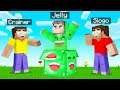 We Found Custom JELLY LUCKY BLOCKS In MINECRAFT!