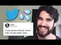 Darren Criss Reads Thirst Tweets