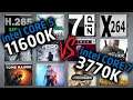 Intel i5 11600K vs i7 3770K Benchmarks β 15 Tests π₯