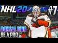 NHL 20 Be a Pro | Dorsal Finn (Goalie) | EP7 | CAN WE GET A WIN???
