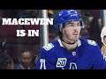 Zack MacEwen to make postseason debut: Canucks lineup for game 3 vs. the Wild