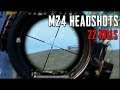 22 Kills M24 + 8X Solo VS Squad | Pubg Mobile