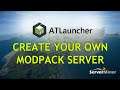 How to create a Modpack Server using ANY ATLauncher Modpack