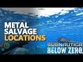 Metal salvage Subnautica Below Zero Locations