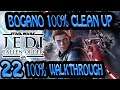 STAR WARS JEDI FALLEN ORDER 100% Walkthrough - Jedi Grand Master  -EP22-  BOGANO 100% CLEAN UP