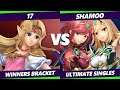 S@X 423 - 17 (Zelda) Vs. Shamoo (Pyra Mythra) Smash Ultimate - SSBU