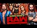 The Entire WWE RAW Roster Of 2019 Ranked From From WORST To BEST!
