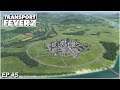 Transport Fever 2 Gameplay - 3 City Belts, Shipyards and Highway A1 finished #S01EP05
