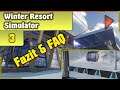 WINTER RESORT SIMULATOR☃️ (e3) Fazit · Meinungsaustausch ·  Review [GAMEPLAY] deutsch/german