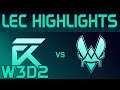 XL vs VIT Highlights LEC Spring 2020 W3D2 Excel Esports vs Team Vitality LEC Highlights 2020 by O
