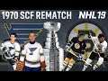 1970 Stanley Cup Finals Rematch (STL vs BOS) - NHL 19 - Custom Roster #3