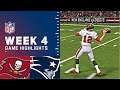 Buccaneers vs. Patriots Week 4 - Madden 22 Simulation Highlights