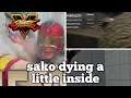 Daily Street Fighter V Moments: sako dying a little inside