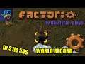Factorio Speed run WORLD RECORD! ⚙️ 1H 31M 54S ⚙️ Factorio 1.0 NewGame+ MMP ⚙️