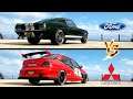 Ford Mustang GT vs Mitsubishi EVO IX - Fast and Furious Tokyo Drift | Forza Horizon 4