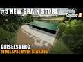 Geiselsberg Timelapse #5 Building The Grain Store, Farming Simulator 19 Seasons