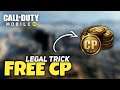 HOW TO GET FREE CP IN COD MOBILE WITHOUT HACKING || LEGAL TRICK TO GET CP FOR FREE IN COD MOBILE