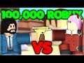 INTENSE 1V1 BATTLE FOR 100,000 ROBUX! (Roblox)