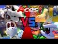 Mario Tennis Aces - Deadly Bones vs Fire Monster Rookies (Tiebreaker)