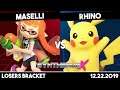 Maselli (Inkling) vs Rhino (Pikachu) | Losers Bracket | Synthwave #14