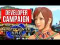 Monster Hunter Rise DEVELOPER CAMPAIGN GAMEPLAY TRAILER NEW DETAILS REVEAL NEWS  モンハンライズ 開発背景 ビデオ 2