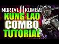 Mortal Kombat 11 Kung Lao Combo Tutorial - Kung Lao MK11 Combo Guide Daryus P