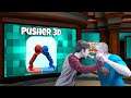 Pusher 3D Gameplay and Review (iOS and Android Mobile Game)
