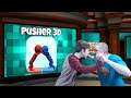 Pusher 3D Gameplay and Review (iOS and Android Mobile Game)