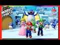 Super Mario Party Minigames #140 Mario vs Peach vs Yoshi vs Luigi