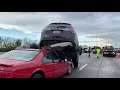 11-25-2020 Hueytown, AL - Traffic Accident Caused by Heavy Rain