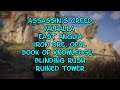 Assassin's Creed Valhalla East Anglia Iron Ore Opal Book of Knowledge Blinding Rush Ruined Tower