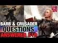 Barbarian & Crusader Massive QnA - Diablo 3 Season 19 Patch Build 2.6.7