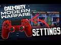 BEST SETTINGS Going Into Modern Warfare (Console - PS4)