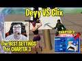 Deyy USES The BEST CONTROLLER SETTINGS for CHAPTER 3 to Destroy Clix in 1v1! (Fortnite)