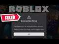 FIX Roblox Connection Error - Can't connect to authentication servers