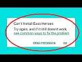 How To Fix Can't Install Exos Heroes Error On Google Play Store Android & Ios