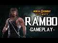 Mortal Kombat 11 Ultimate: Rambo gameplay